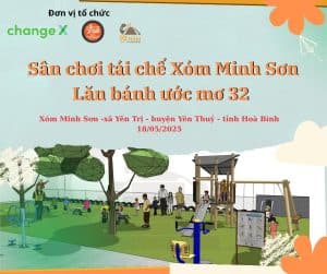 Sân chơi tái chế cho trẻ em